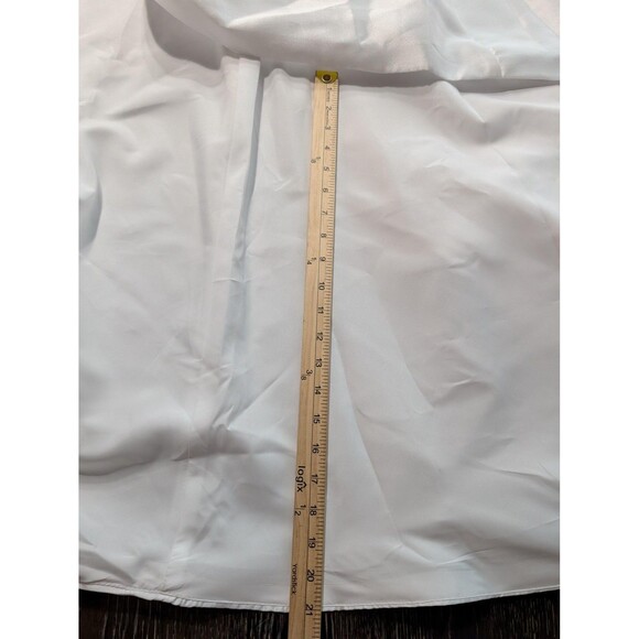 DB Studio Wedding Dress White Strapless High Low Gown 12 - Picture 10 of 12